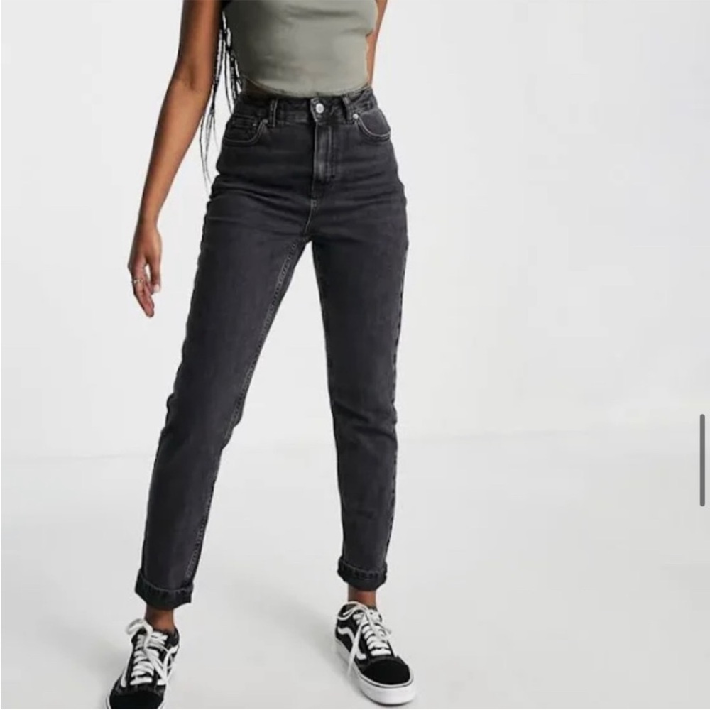NWT🖤TopShop black PREMIUM MOM 28/34🖤